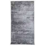 Szőnyeg Eva Embossed 1,6/2,3 Em2025-01 szürke