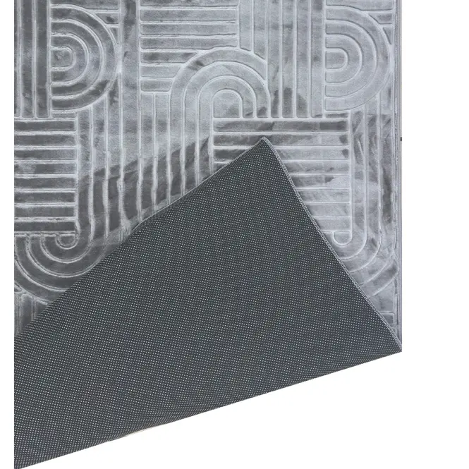 Szőnyeg Eva Embossed 1,6/2,3 Em2025-01 szürke,8