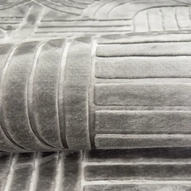 Szőnyeg Eva Embossed 1,9/2,7 Em2025-01 szürke,7
