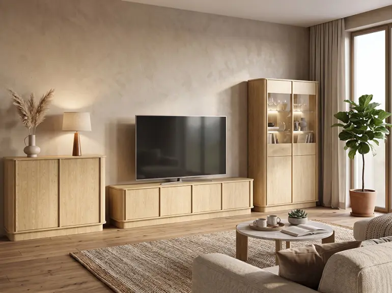 Szekrény RTV Ringo Rtv4d Baltic Dune