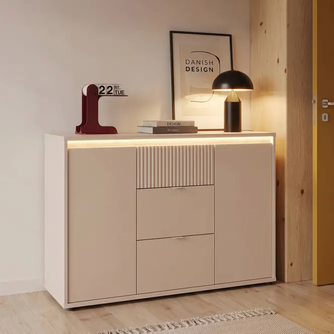 Komód Mimatte Homok Avnk231b-M846,12