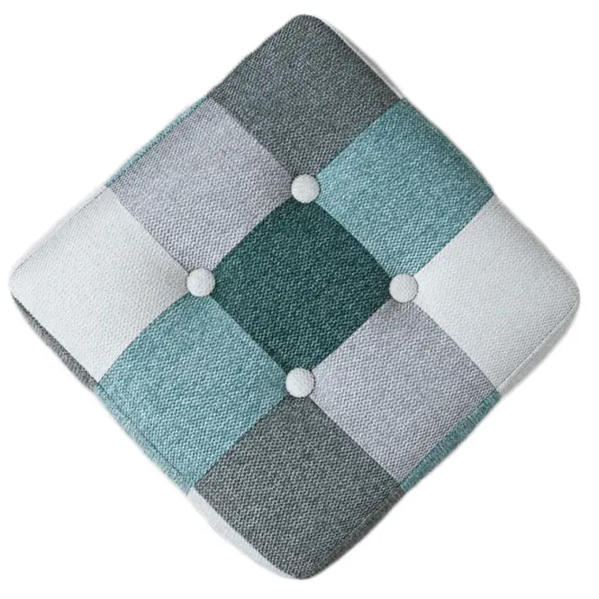 Puff Maddie mentazöld patchwork,3