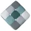Puff Maddie mentazöld patchwork,3
