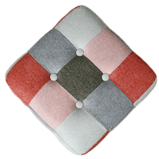 Puff Maddie rózsaszín patchwork,3