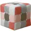 Puff Maddie rózsaszín patchwork,4