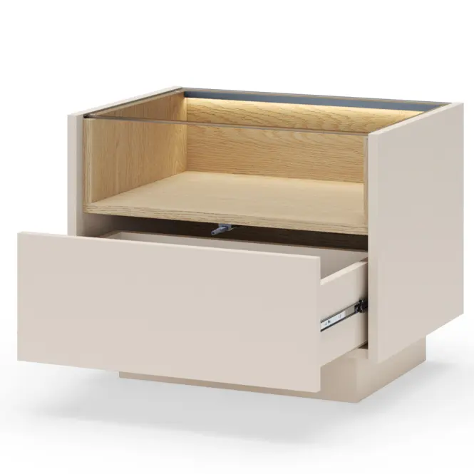 Szafka Nocna Hiro Beige G Bézs,2