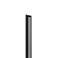 Kezdőprofil J-TRIM Brushed Steel 3m