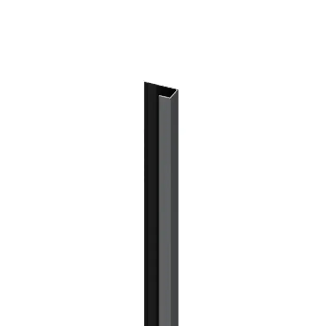 Kezdőprofil J-TRIM Deep Grey 3m