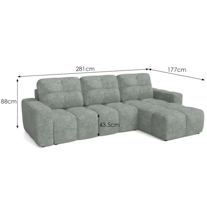 Sarokgarnitúra szett Daisy Perfect Harmony 85  univerzális,5