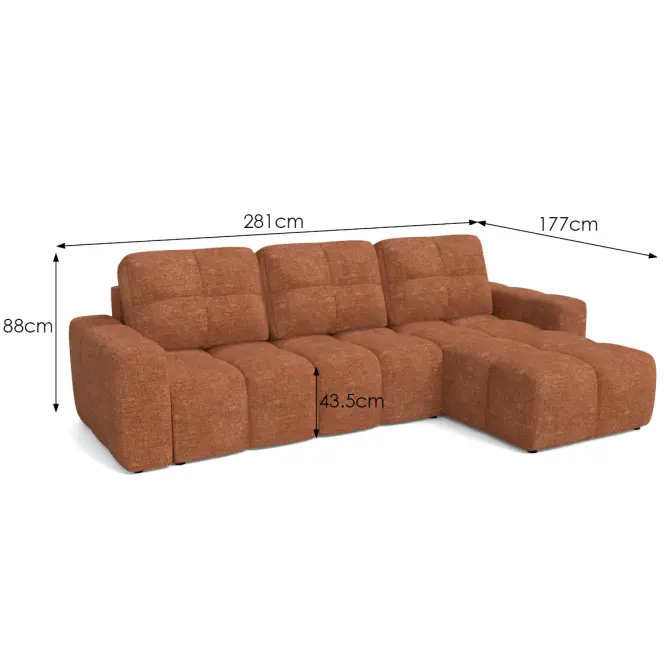 Sarokgarnitúra szett Daisy Perfect Harmony 52  univerzális,5