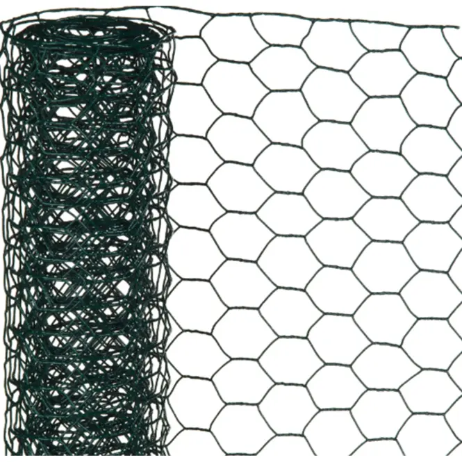 Hatszögletű háló 13x13 0.5x10 m zöld
