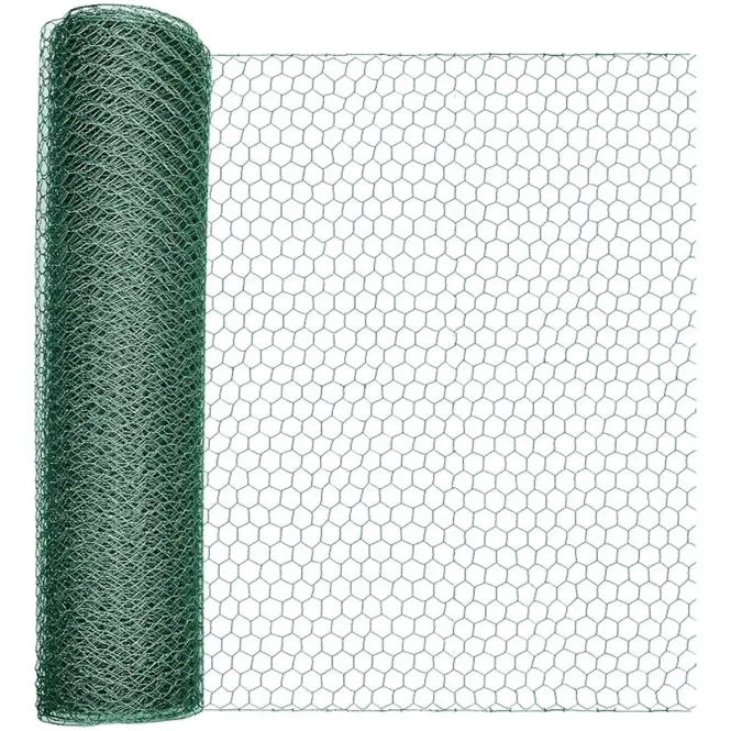 Hatszögletű háló 13x13 1x10 m zöld,4