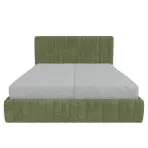 Ágy Lily 160x200 Vibe 38 olajzöld