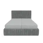Ágy Lily 140x200 Vibe 95 szürke