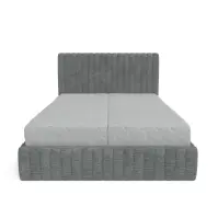 Ágy Lily 140x200 Vibe 95 szürke