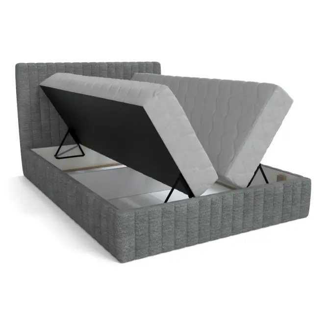 Ágy Lily 140x200 Vibe 95 szürke