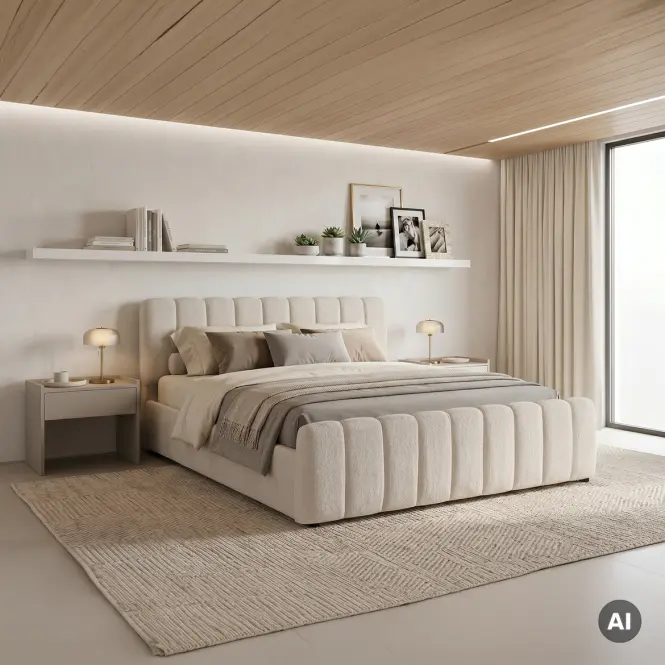Ágy Belmona 180 bézs,6