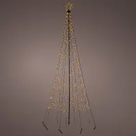 Karácsonyfa LED 320CM 490474 WW ZEW BLACK