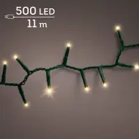 Karácsonyi fények LED 500L 495522 WW ZEW GREEN