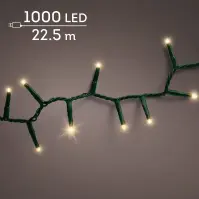 Karácsonyi fények LED 1000L 495524 WW ZEW GREEN