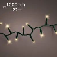 Karácsonyi fények LED 1000L 495709 WW ZEW GREEN