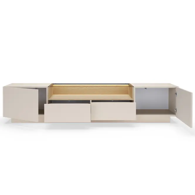 Szekrény RTV Hiro Beige D 05 203 2d2s nélkül