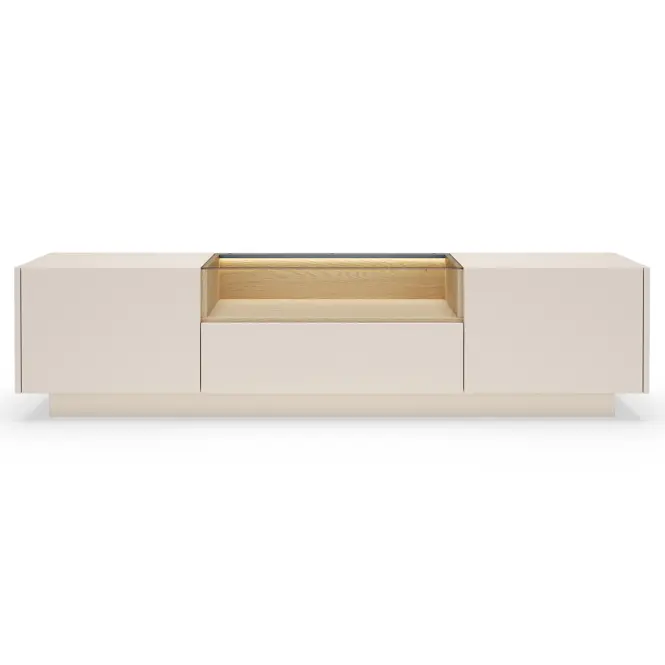 Szekrény RTV Hiro Beige E 176 2d1s nélkül