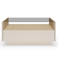Dohányzóasztal Hiro Beige F nélkül