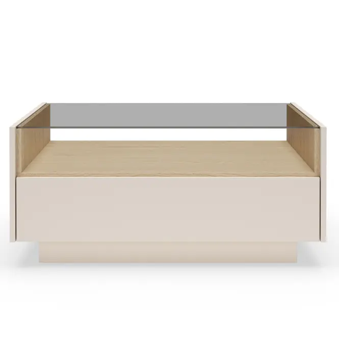 Dohányzóasztal Hiro Beige F nélkül