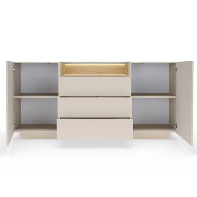 Komód Hiro C 173 2d3s Beige