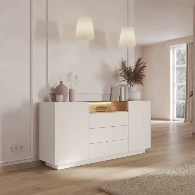 Komód Hiro C 173 2d3s Beige
