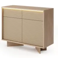 Komód Semi D 104 2d2s Boliwar természetes
