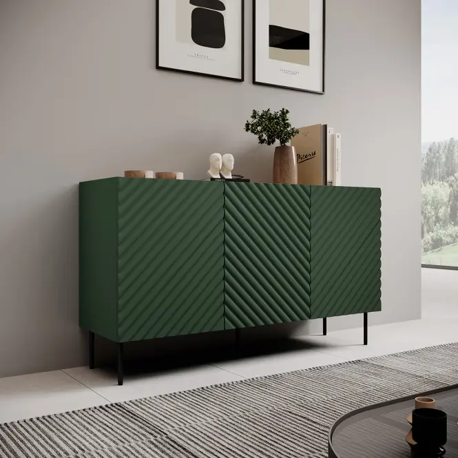 Komód 150 3d2sz Onda Green/Artisan,4