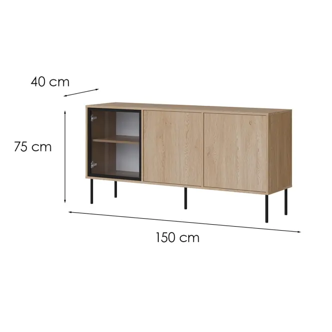 Komód 150 3d Domi Cremona,2