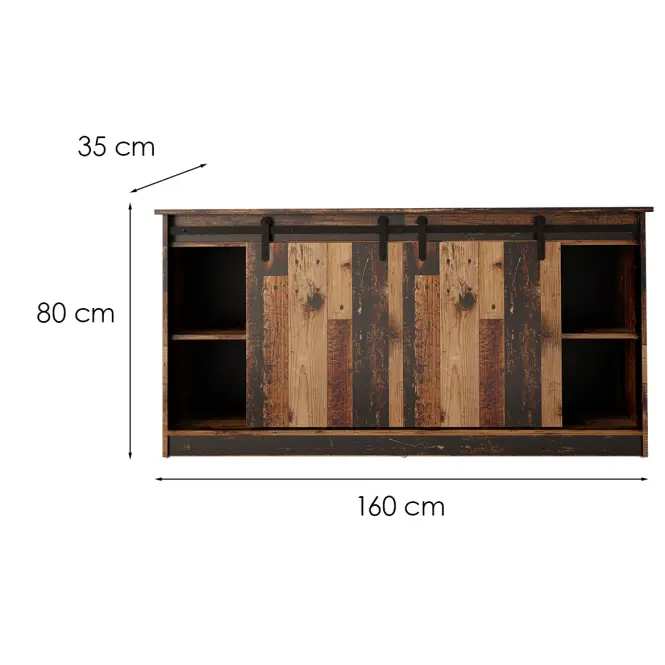 Komód Granero Old Wood,3
