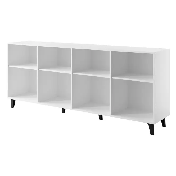 Komód Faro Fekete/ Fekete + Tölgy Craft,2