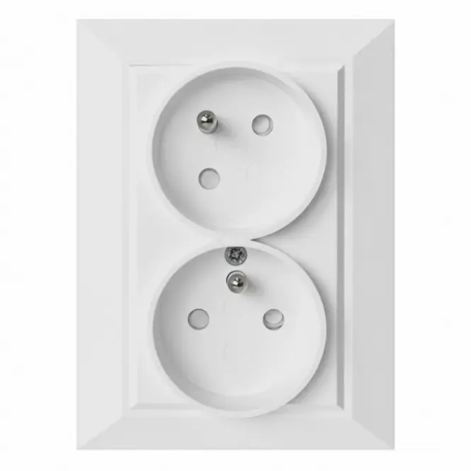 Aljzat 2x2p+z MILA WHITE CZ