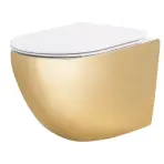 Függő WC-csésze Carlo Mini Tornado Nfq Gold White