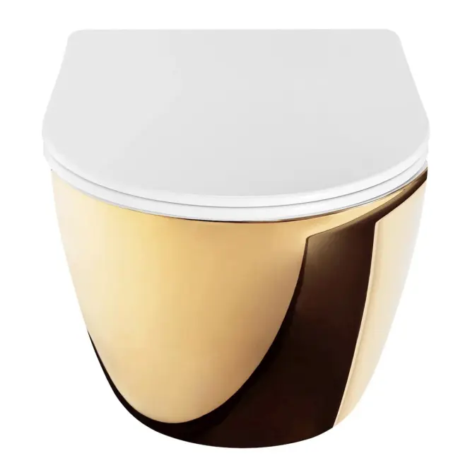 Függő WC-csésze Carlo Mini Tornado Nfq Gold White,2
