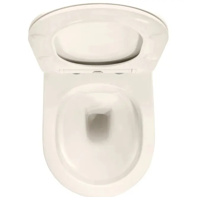Függő WC-csésze Carlo Mini Rimless Ecru,3