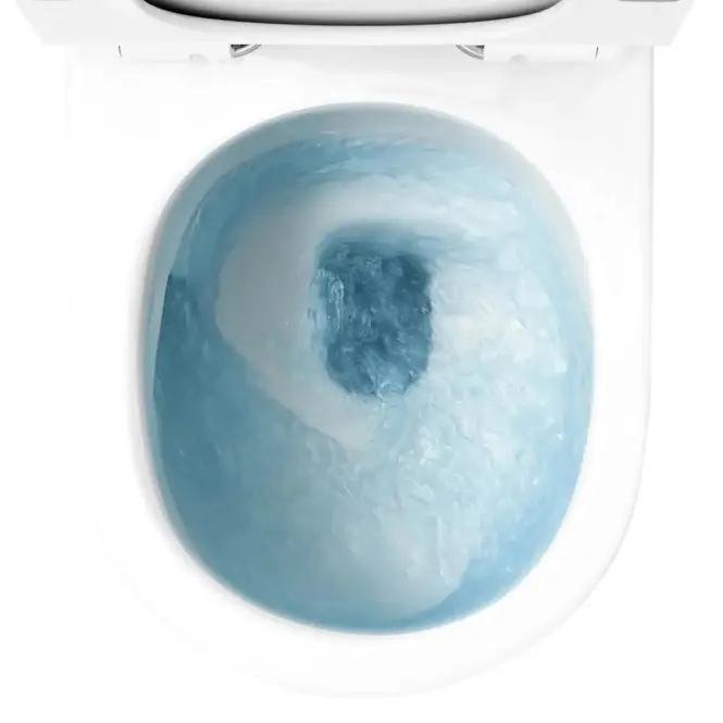 Függő WC-csésze Carlo Mini Tornado White Gold Edge,3