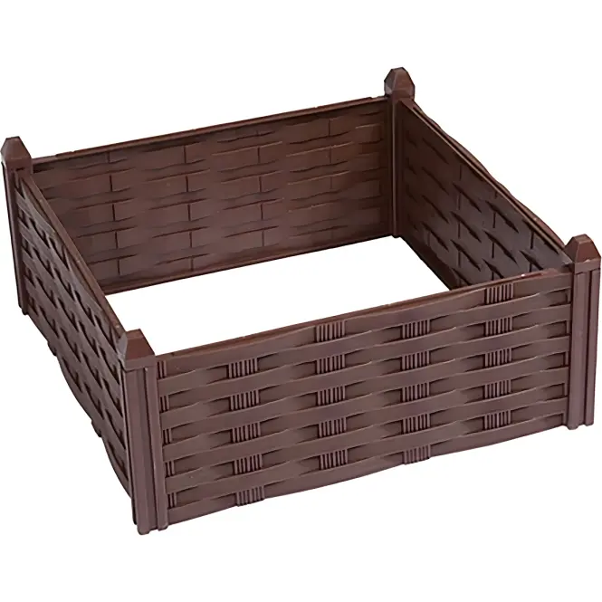 Kerti szegély HD7103BW barna