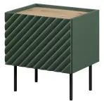 Éjjeliszekrény Onda Green/Artisan- 2db,