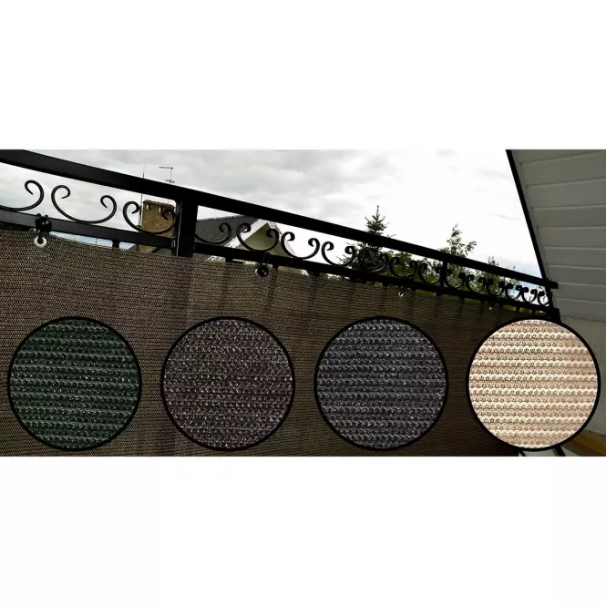 Terasz takaróponyva 75cm/600cm rattan wenge,8