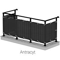 Terasz takaróponyva 75cm/600cm antracit