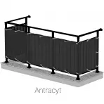 Terasz takaróponyva 90cm/500cm antracit