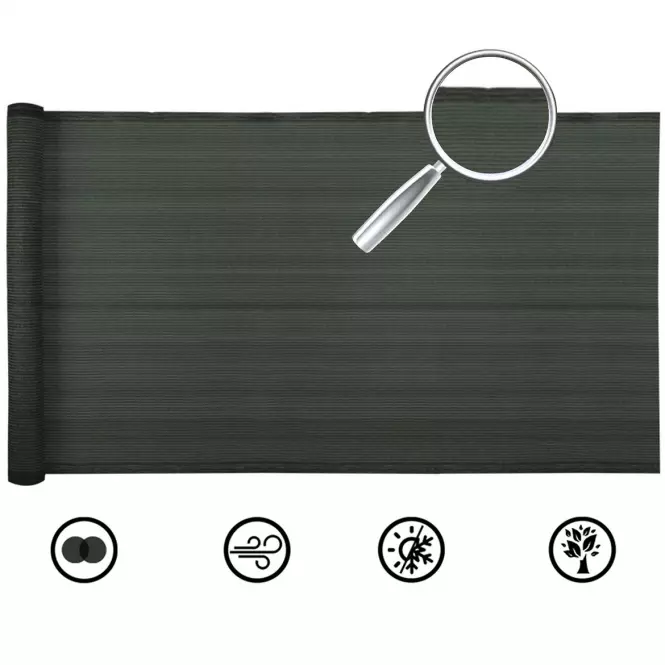 Árnyékoló háló Basic 1,5M/10M zöld,2