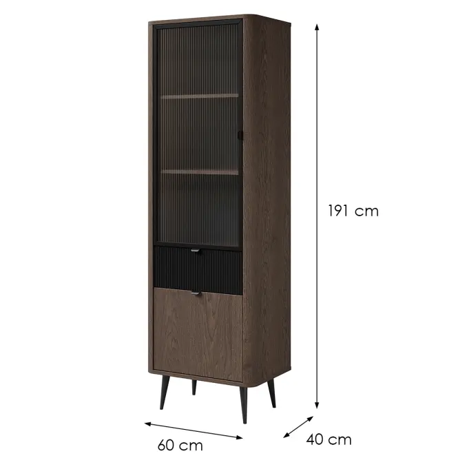 Vitrin Marley 3 Baltic Storm/Fekete,2