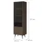 Vitrin Marley 3 Baltic Storm/Fekete,2