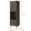 Vitrin Marley 4 Baltic Storm/Fekete,2